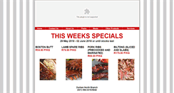 Desktop Screenshot of ellisparkbutchery.co.za